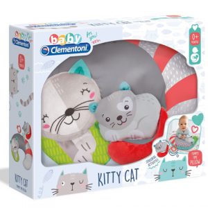 Baby cica párna kicsinyével-CLEMENTONI