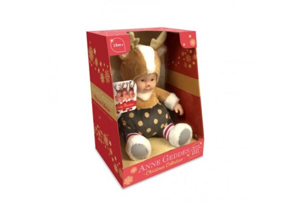 Anne Geddes babafigura rénszarvas-szerepjáték