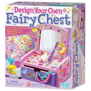 4M tündér tükrös ékszerdoboz készlet-kreatív játék