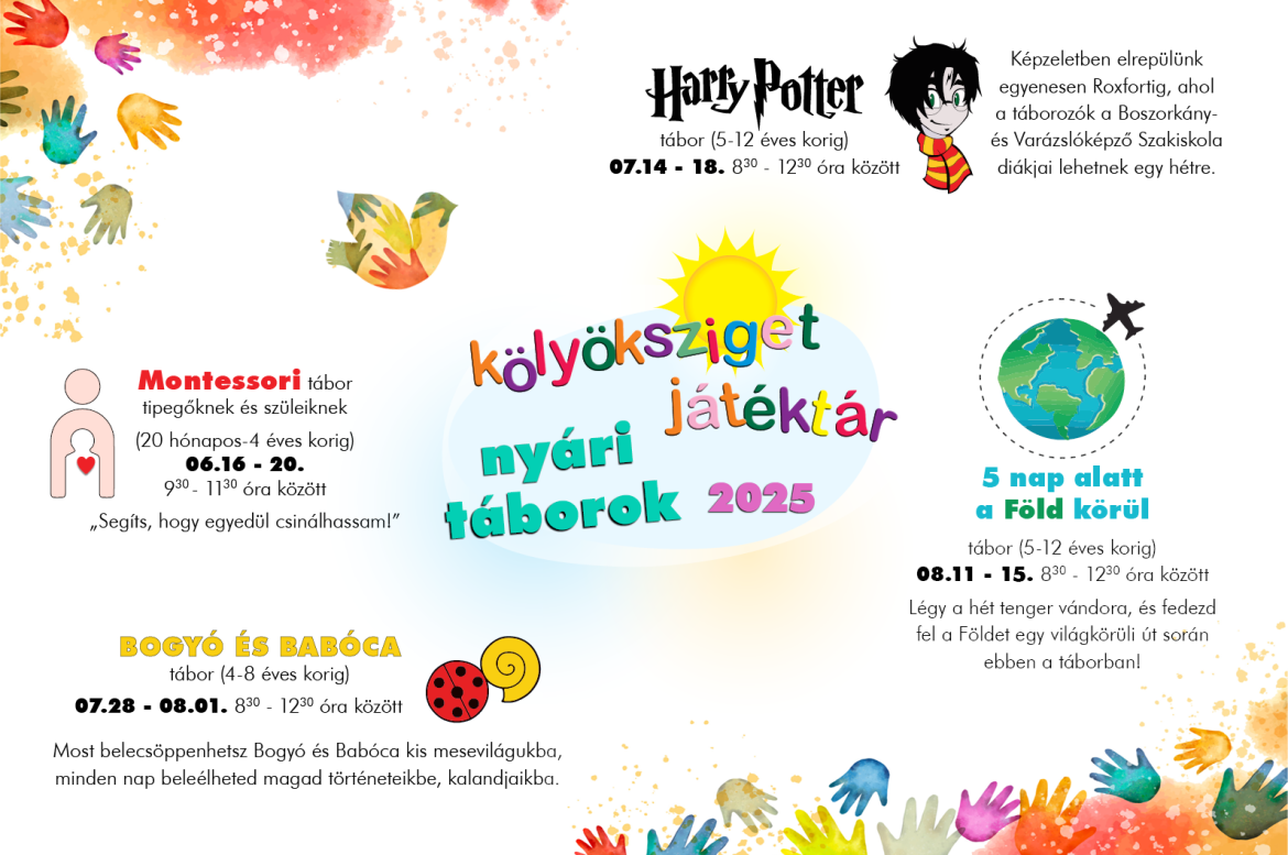 NYÁRI TÁBOROK 2025