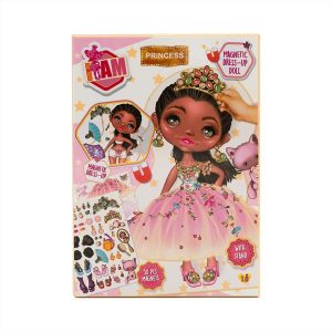 I am Mágneses öltőztethető baba – Princess-kreatív játék-ÚJ